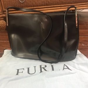 Ladies handbag with shoulder strap